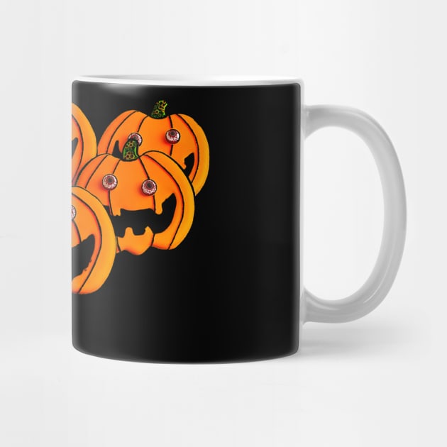 Cute Spooky Halloween Jack O Lantern Cookie Lover by SoLunAgua